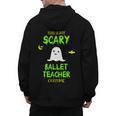 Scary Ballet Teacher Costume Halloween Lazy Easy Men's Hoodie Back Print, trending gift Scary Ballet Teacher Costume Halloween Lazy Easy Men's Hoodie Back Print, trending gift