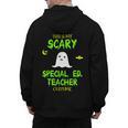 Scary Special Education Ed Teacher Costume Halloween Easy Men's Hoodie Back Print, trending gift Scary Special Education Ed Teacher Costume Halloween Easy Men's Hoodie Back Print, trending gift