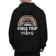School Bus Trip Vibes Students Teachers Students Field Trip Men's Hoodie Back Print, trending gift School Bus Trip Vibes Students Teachers Students Field Trip Men's Hoodie Back Print, trending gift