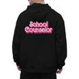 School Counselor Back To School Teacher Life Men's Hoodie Back Print, trending gift