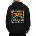 School's Out Forever Retirement 2026 Retro Retired Teacher Men's Hoodie Back Print, trending gift