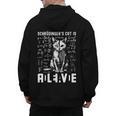 Schrodinger's Cat Dead And Alive Physics Teacher Men's Hoodie Back Print, trending gift
