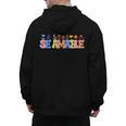 Se Amable Be Kind In Spanish Groovy Teacher Flowers Men's Hoodie Back Print, Groovy Teacher Gifts, trending gift
