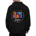 Second Grade Crew 2nd Back To School Teacher Team Squad Men's Hoodie Back Print, 2nd Grade Teacher Gifts, trending gift
