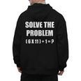 Solve The Problem Math Teacher Joke 67 Six Seven Meme Men's Hoodie Back Print, trending gift Solve The Problem Math Teacher Joke 67 Six Seven Meme Men's Hoodie Back Print, trending gift