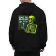 Solve The Problem Skeleton Teacher Halloween Math Six Seven Men's Hoodie Back Print, trending gift Solve The Problem Skeleton Teacher Halloween Math Six Seven Men's Hoodie Back Print, trending gift