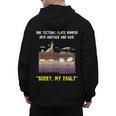 Sorry My Fault Earthquake Tectonic Plate Science Teacher Pun Men's Hoodie Back Print, Science Teacher Gifts, trending gift Sorry My Fault Earthquake Tectonic Plate Science Teacher Pun Men's Hoodie Back Print, Science Teacher Gifts, trending gift