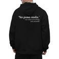 Spanglish Mexican Spanish Teacher Bilingual Spanglish Men's Hoodie Back Print, trending gift