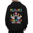 Spanish Teacher Bilingual Teacher Maestra Maestras Men's Hoodie Back Print, trending gift