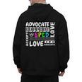 Special Education Advocate Love Support SPED Teacher Men's Hoodie Back Print, trending gift Special Education Advocate Love Support SPED Teacher Men's Hoodie Back Print, trending gift