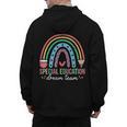 Special Education Dream Team Rainbow SPED Teacher Autism Men's Hoodie Back Print, trending gift Special Education Dream Team Rainbow SPED Teacher Autism Men's Hoodie Back Print, trending gift