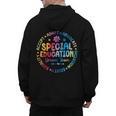 Special Education Squad Dream Team SPED Teacher Back School Men's Hoodie Back Print, trending gift Special Education Squad Dream Team SPED Teacher Back School Men's Hoodie Back Print, trending gift