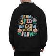 Special Education Teacher Team SPED Grow With The Flow Men's Hoodie Back Print, trending gift