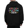 Special Educators Special Ed Teacher Special Education Crew Men's Hoodie Back Print, trending gift