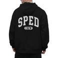 SPED Crew SPED Teacher Back To School For Women Men Men's Hoodie Back Print, trending gift