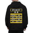 Spelling Bee Halloween Teachers Bee Spelling Competition Men's Hoodie Back Print, trending gift