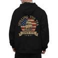 Spilling The Tea Since 1773 Vintage Us History Teacher Men's Hoodie Back Print, History Teacher Gifts, trending gift