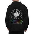 This Is My Spooky COMPUTER TEACHER Costume Don't Scare Me Men's Hoodie Back Print, trending gift