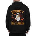 Spooky ESL Teacher Ghost Halloween School Women Men's Hoodie Back Print, Esl Teacher Gifts, trending gift Spooky ESL Teacher Ghost Halloween School Women Men's Hoodie Back Print, Esl Teacher Gifts, trending gift