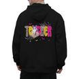 Spooky Halloween Teacher Para Counselor SPED Preppy Boo Kids Men's Hoodie Back Print, trending gift Spooky Halloween Teacher Para Counselor SPED Preppy Boo Kids Men's Hoodie Back Print, trending gift