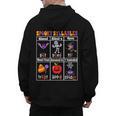 Spooky Syllables Teacher Halloween Educational Kids Men's Hoodie Back Print, trending gift