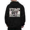 Stomp Out Bullying Back To School Education Teacher Men's Hoodie Back Print, trending gift