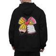 Student Teacher Coquette Bow Pencil Back To School First Day Men's Hoodie Back Print, trending gift Student Teacher Coquette Bow Pencil Back To School First Day Men's Hoodie Back Print, trending gift