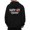 Support Squad Cute Heart Supportive Teacher Team Member Men's Hoodie Back Print, trending gift Support Squad Cute Heart Supportive Teacher Team Member Men's Hoodie Back Print, trending gift