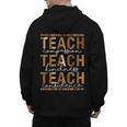 Teach Compassion Kindness Confidence History Teacher Men's Hoodie Back Print, History Teacher Gifts, trending gift Teach Compassion Kindness Confidence History Teacher Men's Hoodie Back Print, History Teacher Gifts, trending gift