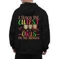 I Teach The Cutest Owls Christmas Or Teachers Day Men's Hoodie Back Print, trending gift