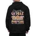 I Teach The Cutest Pumpkins In The Patch Teacher Retro Men's Hoodie Back Print, trending gift I Teach The Cutest Pumpkins In The Patch Teacher Retro Men's Hoodie Back Print, trending gift
