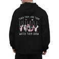 Teach Them Love Them Watch Them Grow Ballet Dance Teacher Men's Hoodie Back Print, trending gift