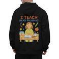 I Teach In My Pajamas Crayon Home School Teacher PJs Men's Hoodie Back Print, trending gift I Teach In My Pajamas Crayon Home School Teacher PJs Men's Hoodie Back Print, trending gift
