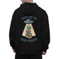 Teacher Alien Books UFO Reading Take Me To Your Reader Men's Hoodie Back Print, trending gift