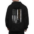 Teacher American Flag Teacher's Day Teaching Men's Hoodie Back Print, trending gift