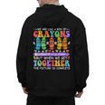 Teacher We Are Like A Box Of Crayons Back To School Men Women Kids Men's Hoodie Back Print, trending gift