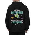 Teacher We All Different But In This Class We Swim Together Men's Hoodie Back Print, trending gift Teacher We All Different But In This Class We Swim Together Men's Hoodie Back Print, trending gift
