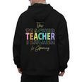 This Teacher Is Glowing Hello Summer End Of School Men's Hoodie Back Print, trending gift