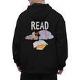 Teacher Library Read Book Club Piggie Elephant Pigeons Men Women Kids Men's Hoodie Back Print, trending gift