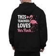 This Teacher Loves Her Flock Teaching Flamingo Girl Men's Hoodie Back Print, trending gift This Teacher Loves Her Flock Teaching Flamingo Girl Men's Hoodie Back Print, trending gift
