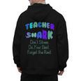 Teacher Shark Don't Stress Do Your Best Forget The Rest Men's Hoodie Back Print, trending gift