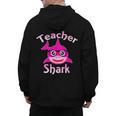 Teacher Shark Female Teacher Men's Hoodie Back Print, trending gift