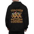 Teacher Of Smart Cookies Gingerbread Christmas Teacher Men's Hoodie Back Print, trending gift