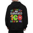 My Teacher Survived 100 Days Of Me 100 Days Of School Men's Hoodie Back Print, trending gift My Teacher Survived 100 Days Of Me 100 Days Of School Men's Hoodie Back Print, trending gift