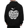 Teacher Of Tiny Humans Preschool Kindergarten Teacher Men's Hoodie Back Print, trending gift