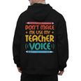 Teacher Voice Teacherlife Primary School Teacher Men's Hoodie Back Print, trending gift Teacher Voice Teacherlife Primary School Teacher Men's Hoodie Back Print, trending gift