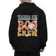 Teachers Aide Boo Crew Ghost Groovy Halloween For Women Men's Hoodie Back Print, trending gift Teachers Aide Boo Crew Ghost Groovy Halloween For Women Men's Hoodie Back Print, trending gift