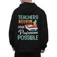 Teachers Make All Other Professions Possible Back To School For Men Women Men's Hoodie Back Print, trending gift Teachers Make All Other Professions Possible Back To School For Men Women Men's Hoodie Back Print, trending gift