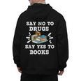 Teachers Red Ribbon Week Say No To Drugs Say Yes To Books Men's Hoodie Back Print, trending gift Teachers Red Ribbon Week Say No To Drugs Say Yes To Books Men's Hoodie Back Print, trending gift