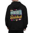 Teacher's Sidekick Teacher Assisting Teaching Assistant Men's Hoodie Back Print, trending gift